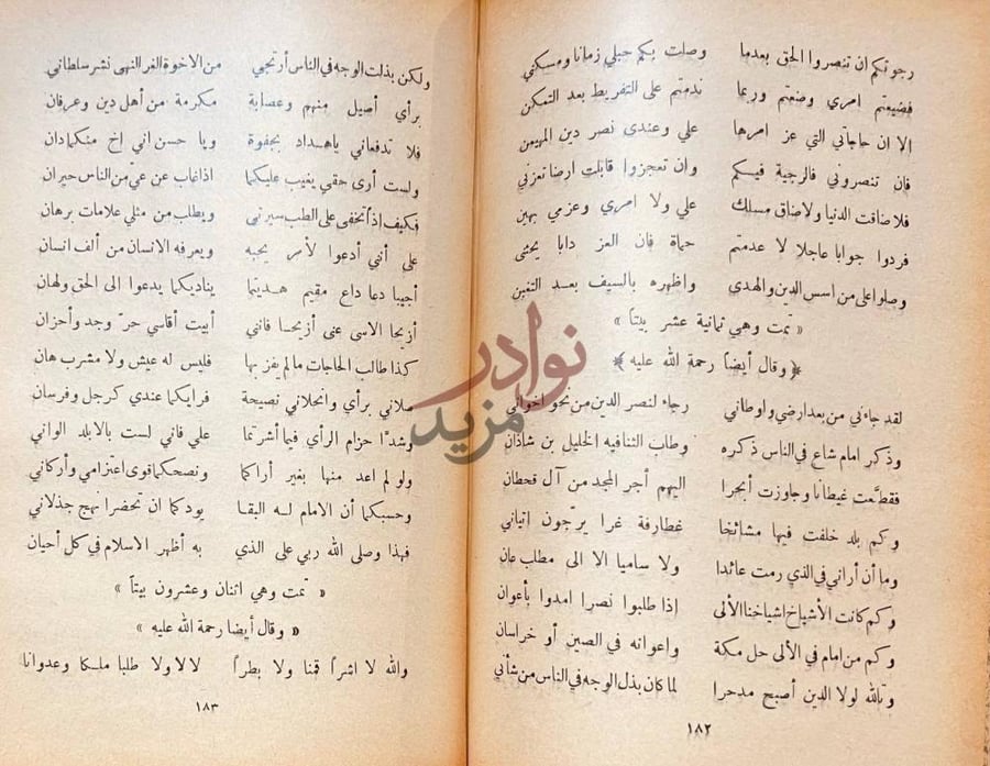 صفحة داخلية كتاب ديوان السيف النقاد