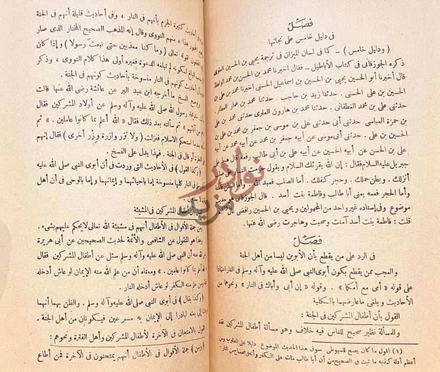 صفحة داخلية كتاب رسائل جلال الدين السيوطي في تحقيق نجاة ابوى