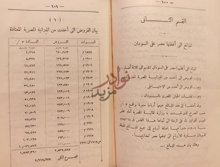 صفحة داخلية كتاب ضحايا مصر في السودان وخفايا السياسة