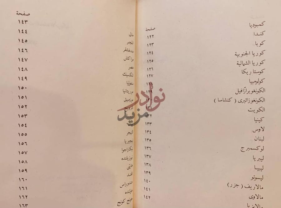 فهرس كتاب اقرا العالم بين يديك تصدر اول كل شهر فهرس الدول