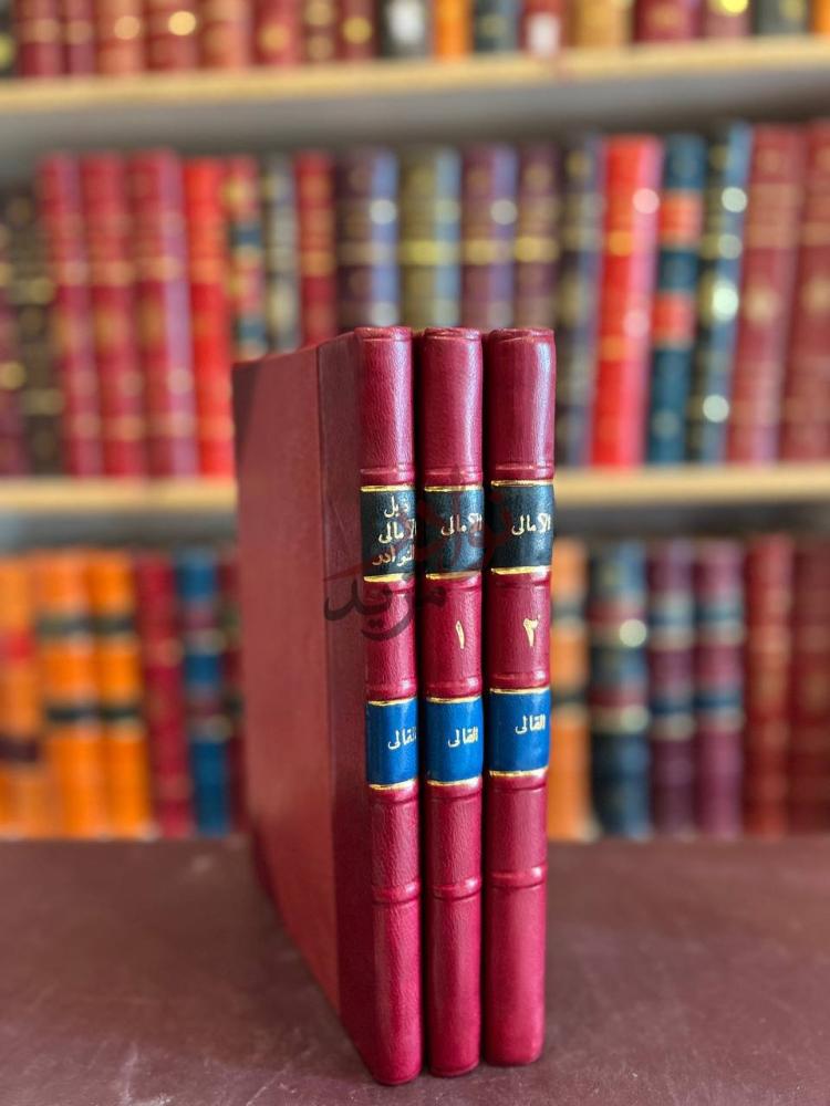غلاف كتاب الامالي مع ذيل الامالي والنوادر