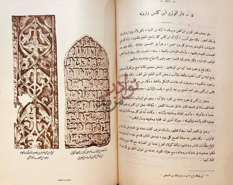 صفحة داخلية كتاب الفاطميون في مصر واعمالهم السياسية والدينية