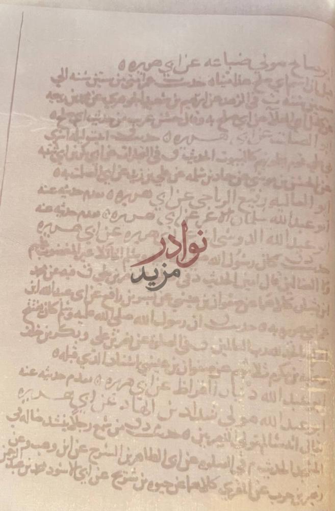 صفحة داخلية كتاب تحفة الاشراف بمعرفة الاطراف المجلد السادس