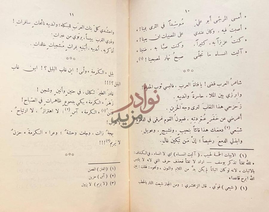 صفحة داخلية كتاب البطل الخالد صلاح الدين والشاعر الخالد احمد