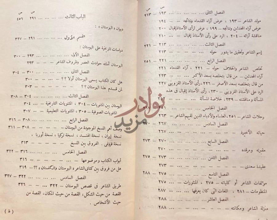 فهرس كتاب سعد الشيرازي شاعر الانسانية