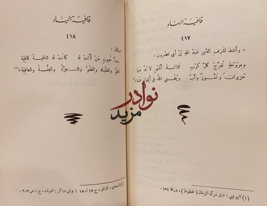 ديوان الصاحب شرف الدين الانصاري/عمر موسى