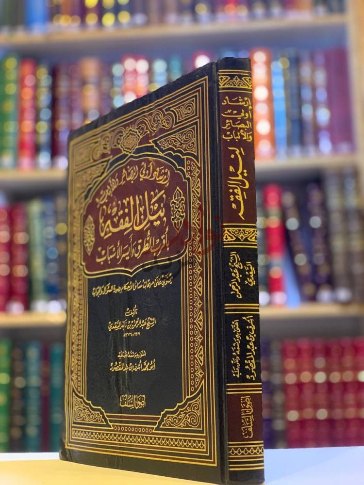 غلاف كتاب ارشاد اولي البصائر والالباب لنيل الفقه باقرب الطرق