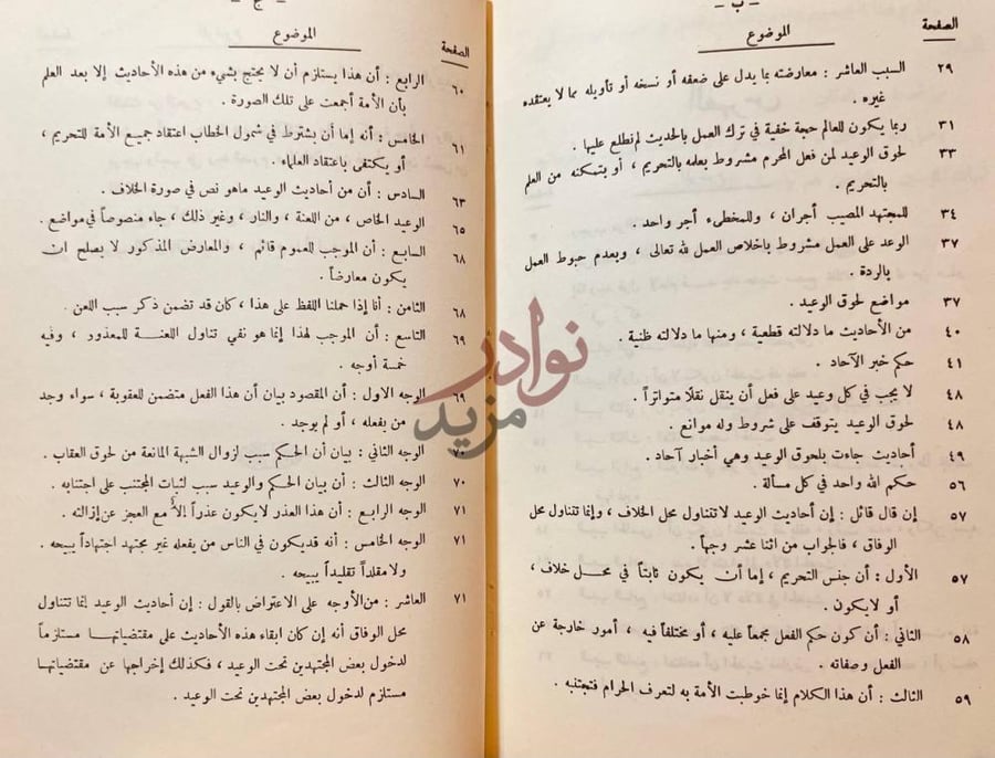 فهرس كتاب رفع الملام عن الائمة الاعلام استمرار الفهرس