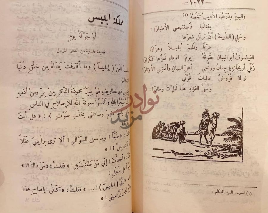 صفحة داخلية كتاب الشفق الباكي نظيم من شؤون وعواطف