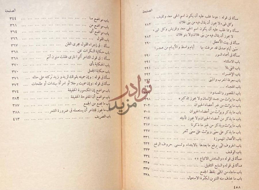 فهرس كتاب اصلاح الخلل الواقع في الجمل للزجاجى