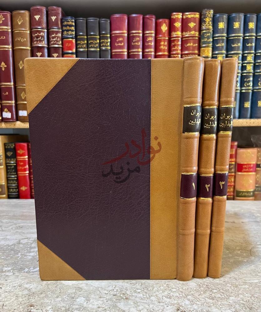 غلاف كتاب ديوان الهذليين صورة لغلاف مجلد