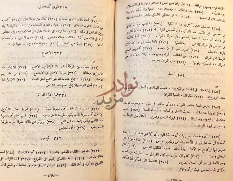 فهرس كتاب مالك حياته وعصره اراؤه وفقهه السنة