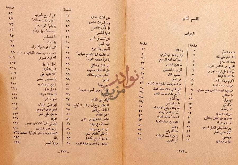 فهرس كتاب ديوان ابن زيدون مع دراسة تفصيلية حياته غرامه فنونه