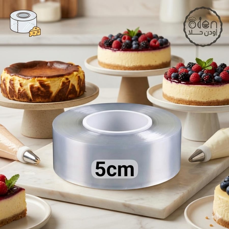 شريط سلوفان شفاف 5cm