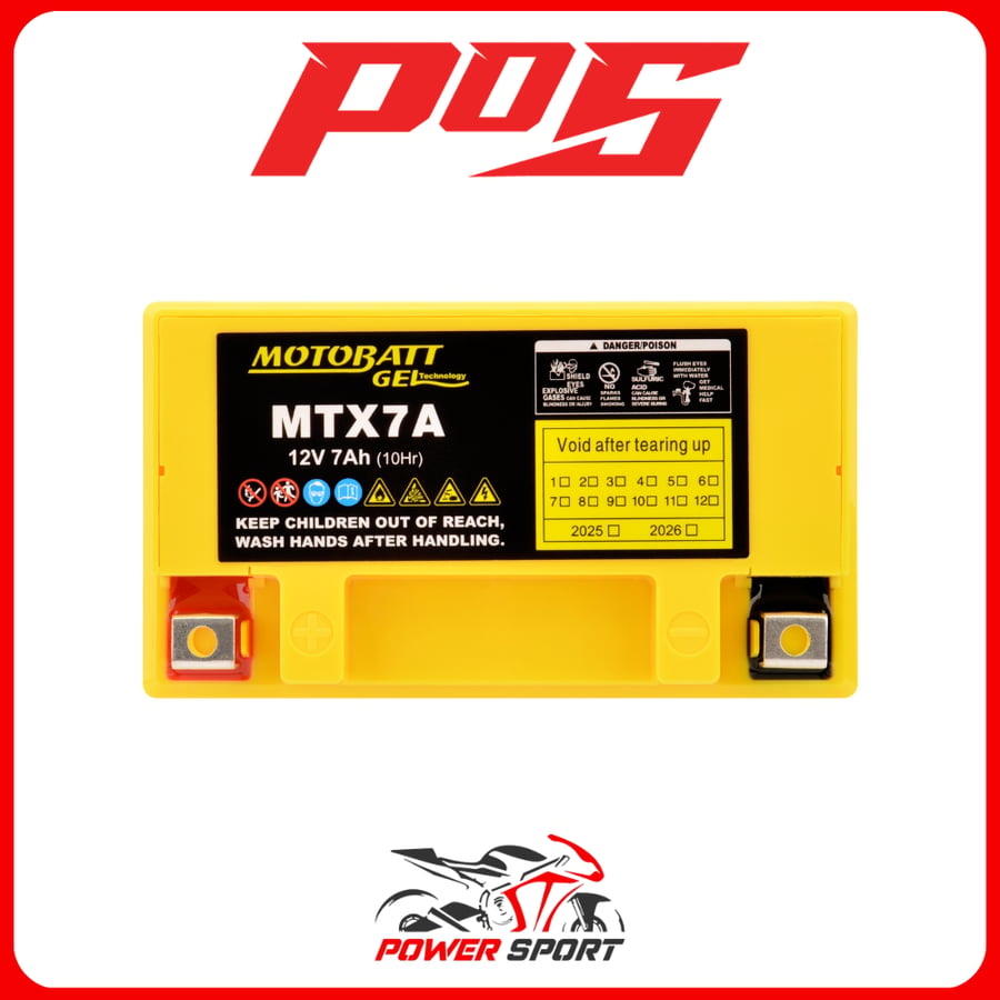 بطارية مقاس MTX7A