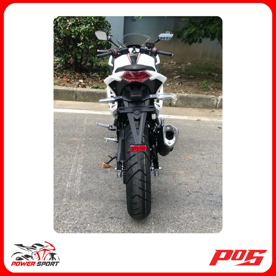 250CC motorcycle, model 2024, white color