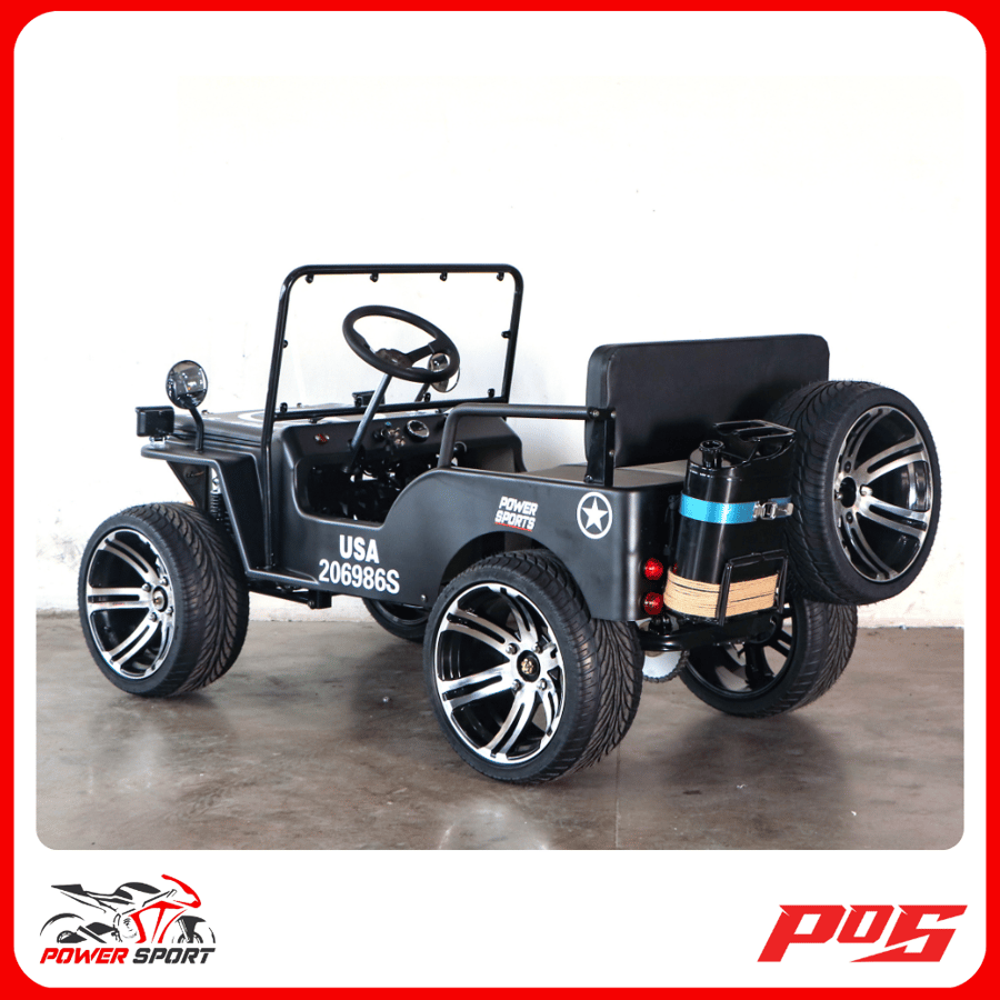 Mini Jeep 4 Wheels 150CC - Black