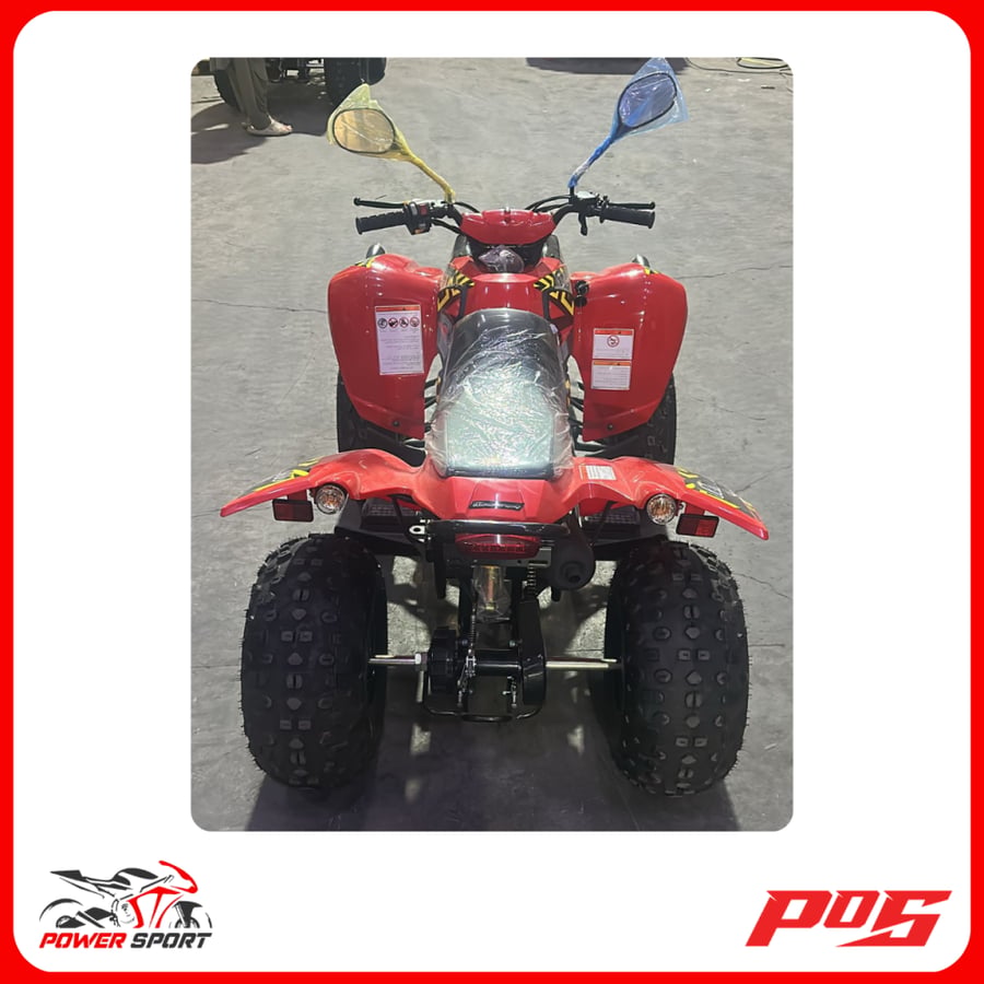 Ram Euro 110cc Taiwan 4-wheel motorcycle, white