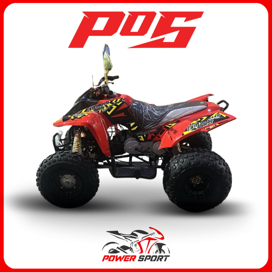 Ram Euro 110cc Taiwan 4-wheel motorcycle, white