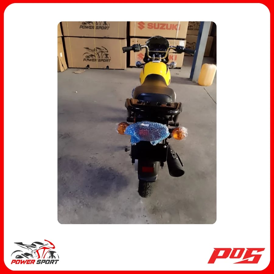 دراجة نارية بوكسر هندي BM150cc لون اصفر BOXER