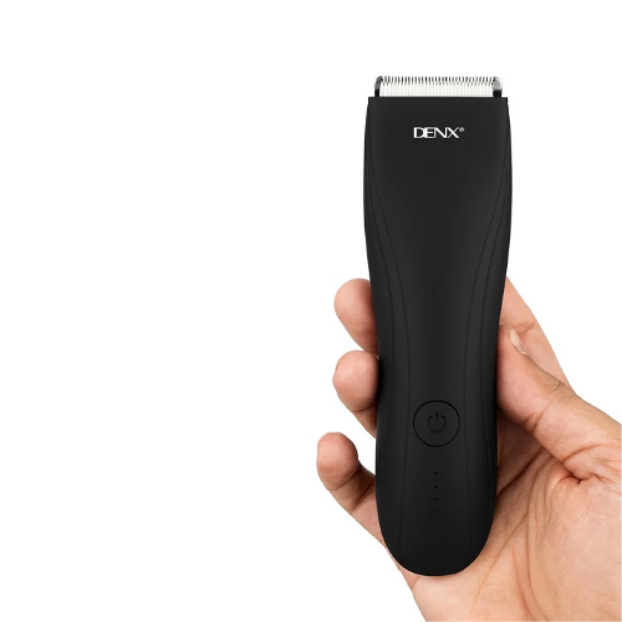 ماكينة الحلاقة الأصلية للاماكن الحساسة DENX مع منظف اللسان