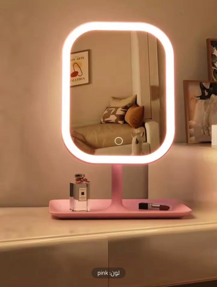مراة مكياج LED