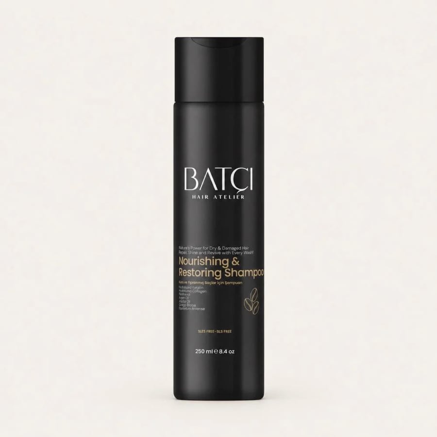 باتشي شامبو القهوة المغذي للشعر التالف 250 مل