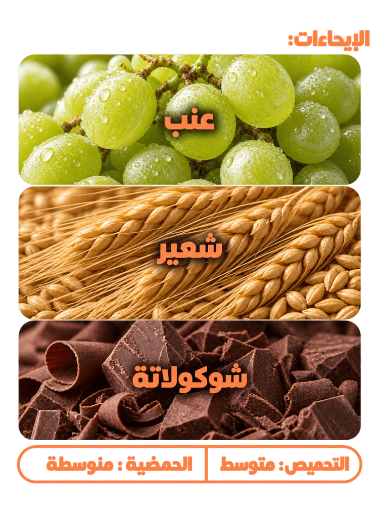 كولومبي شعير وعنب | محصول كولومبي فاخر بنكهة الشعير والعنب