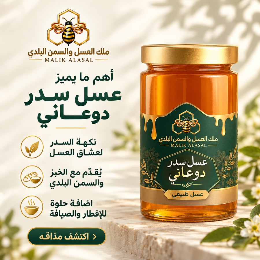 عسل زهورات فاخر | ربع ونصف وكيلو – ملك العسل