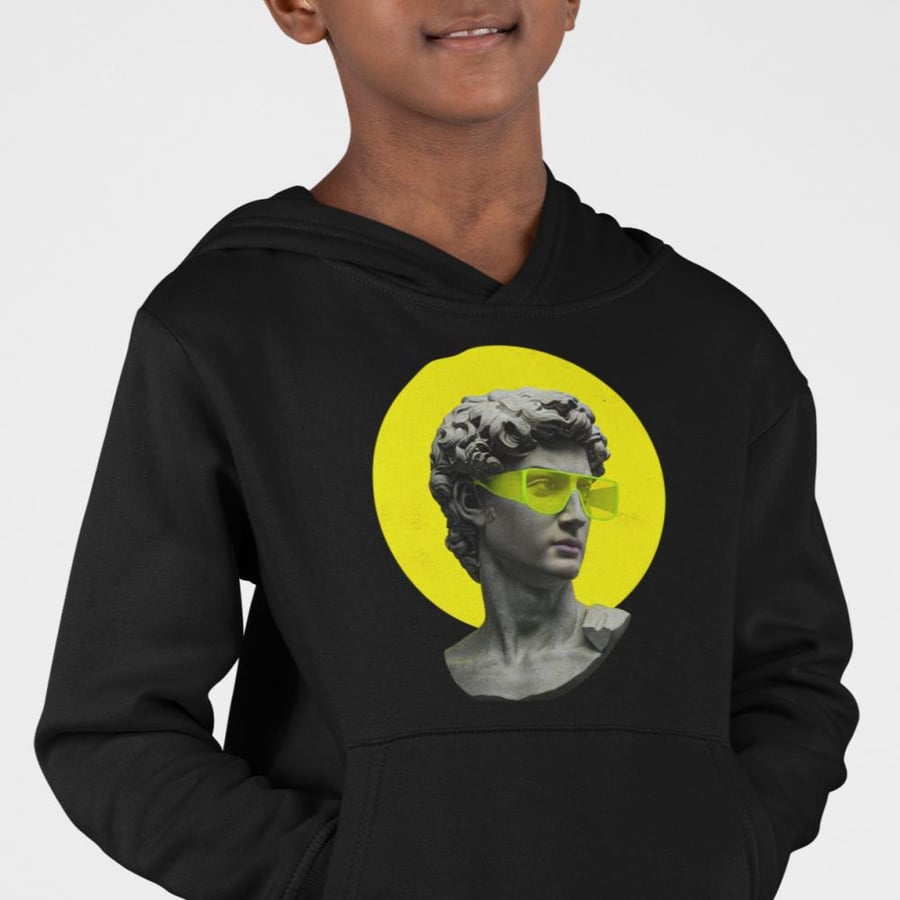 بلوفر Hoodie Neon Yellow