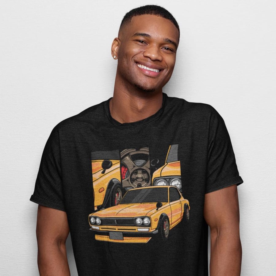 تي شيرت نيسان سكاي لاين T-Shirt Nissan Skyline