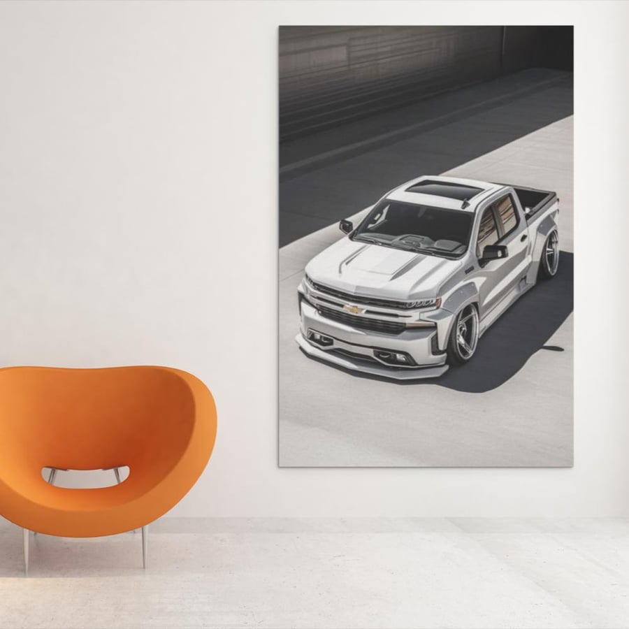 Chevrolet Silverado - لوحة جدارية