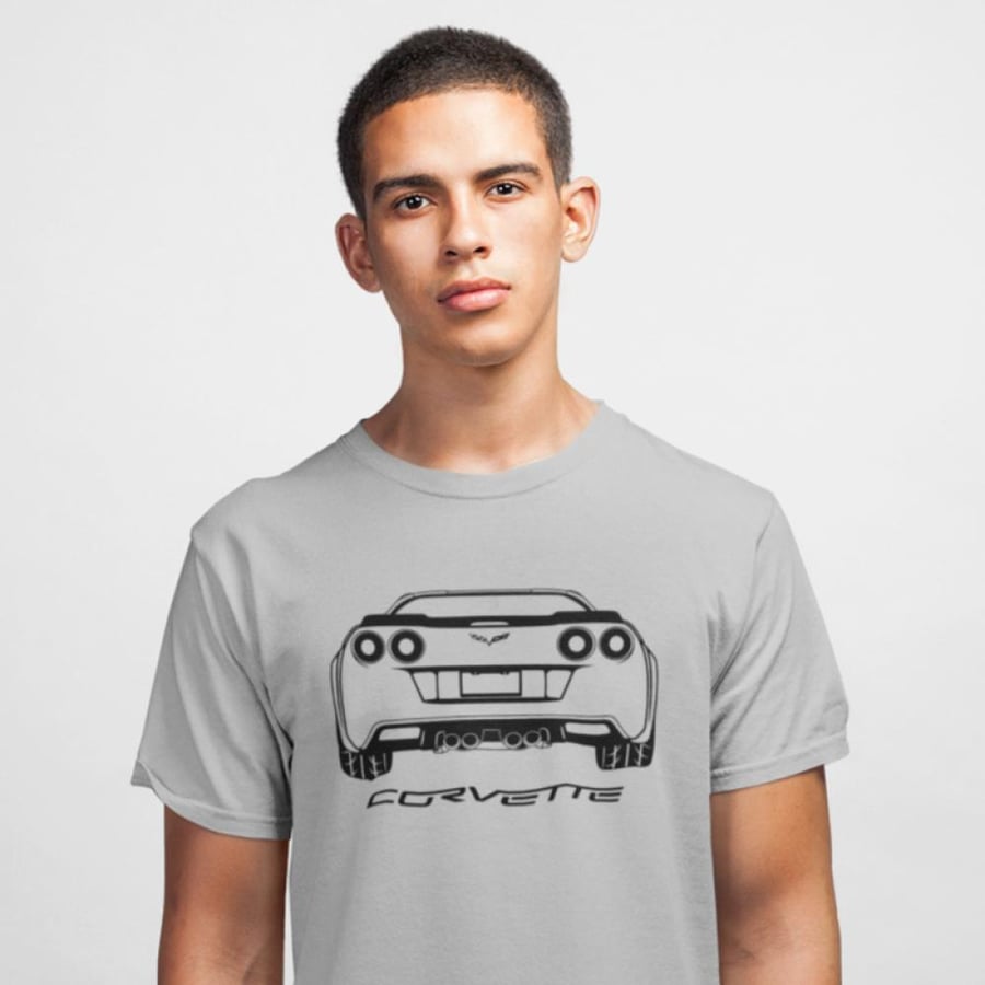 تي شيرت شفروليه كورفيت T-Shirt Chevrolet Corvette C6