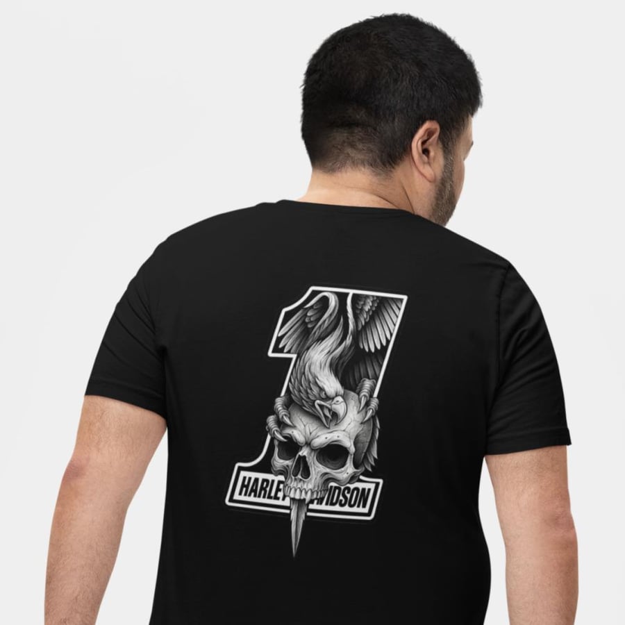 تي شيرت مقاس كبير هارلي ديفيدسون T-Shirt Big Size Harley Davidson