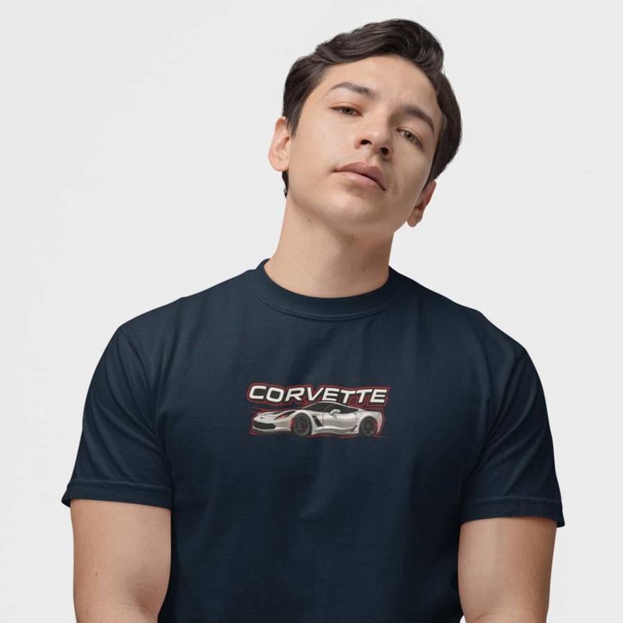 تي شيرت شفروليه كورفيت T-Shirt Chevrolet Corvette Zo6