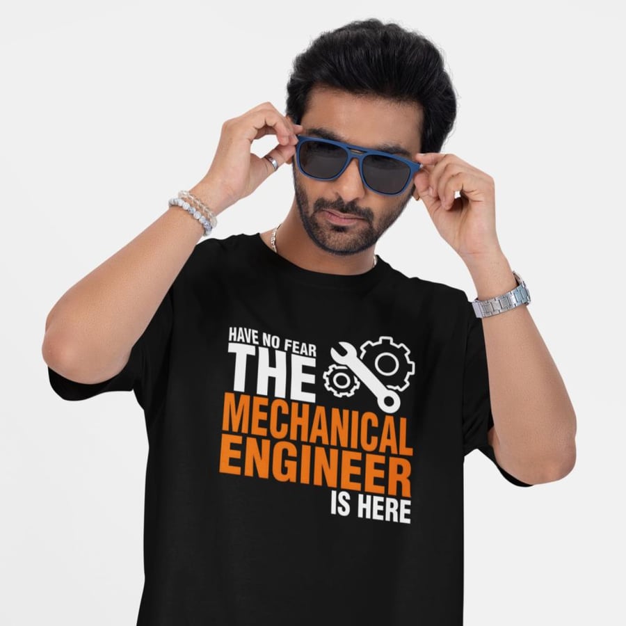 تي شيرت اوفر سايز Oversize T-Shirt Mechanical Engineer