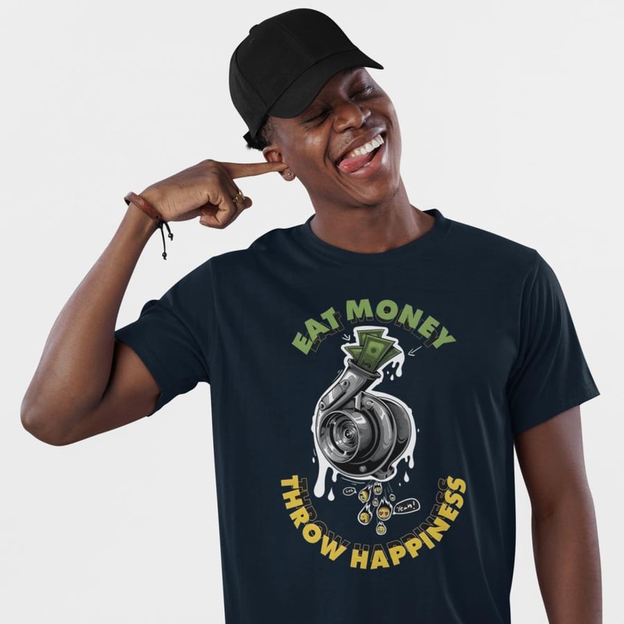 تي شيرت T-Shirt Throw Happiness