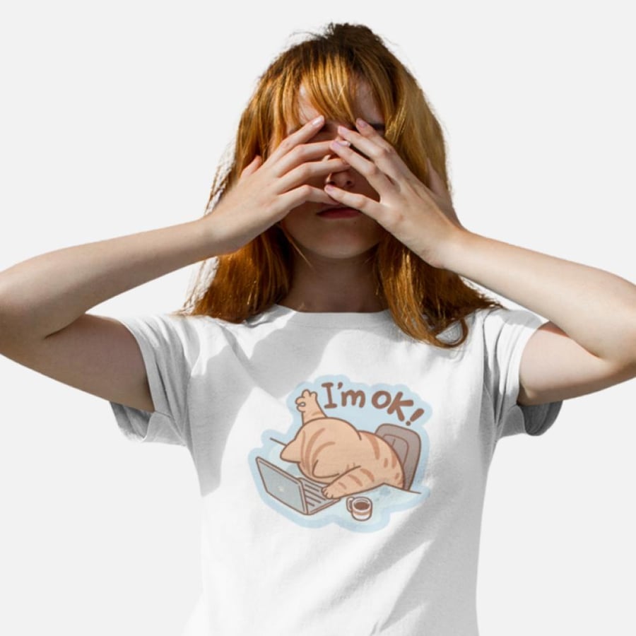 تي شيرت T-Shirt i'm Ok