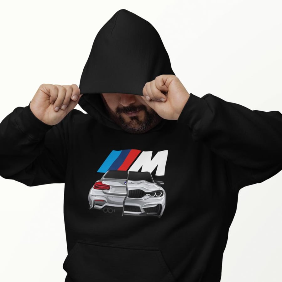 بلوفر مقاس كبير بي ام دبليو Hoodie Big Size BMW M3