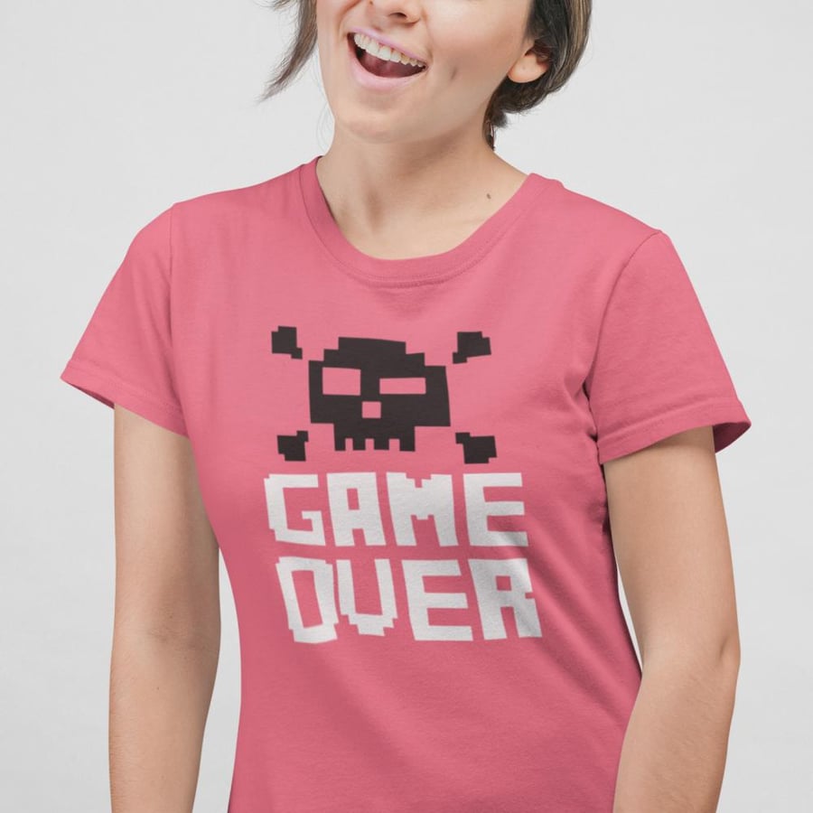 تي شيرت T-Shirt Game Over