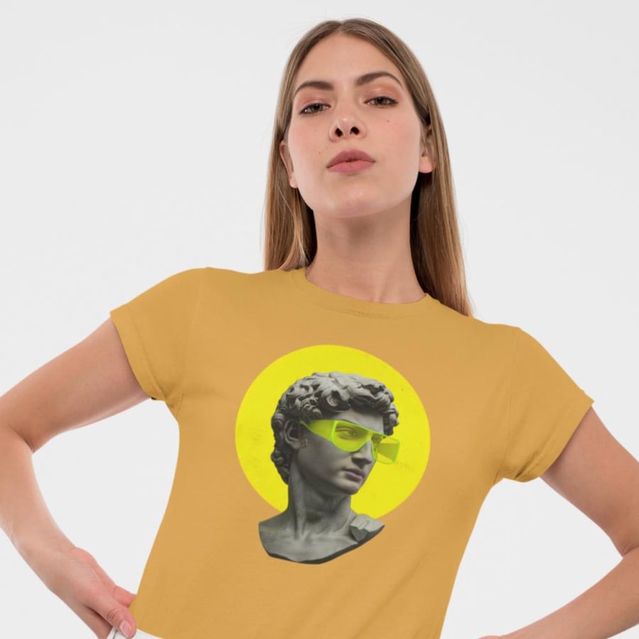 تي شيرت T-Shirt Neon Yellow