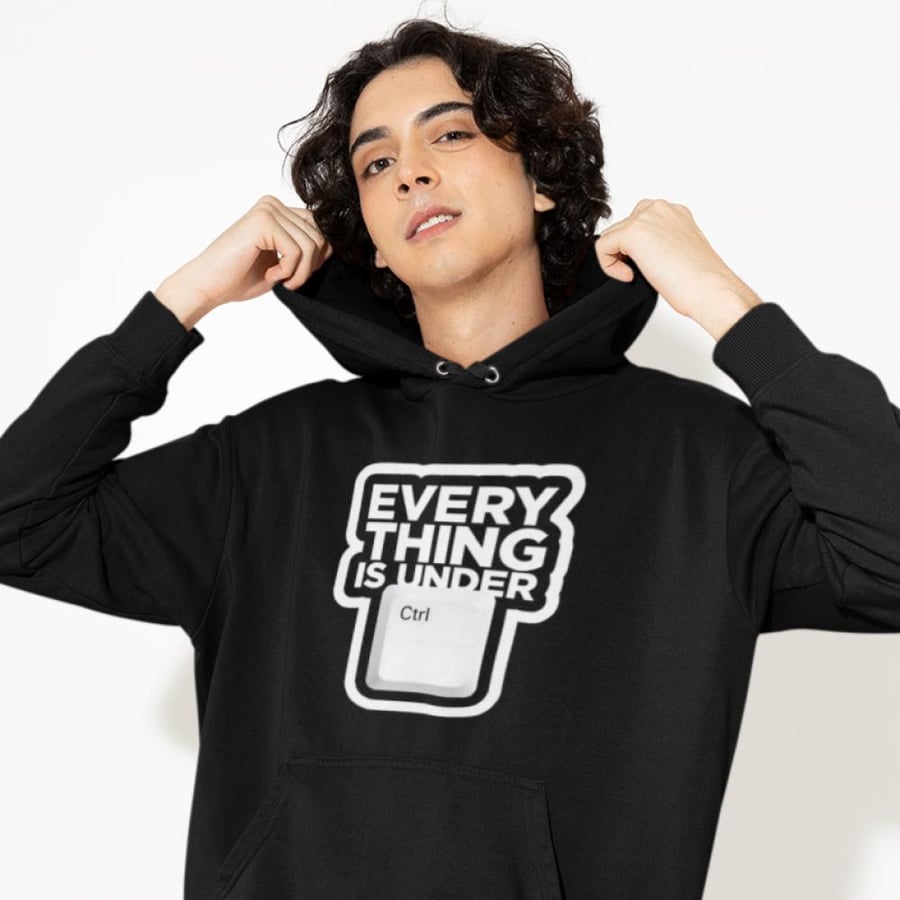 بلوفر Hoodie Everything is under Ctrl
