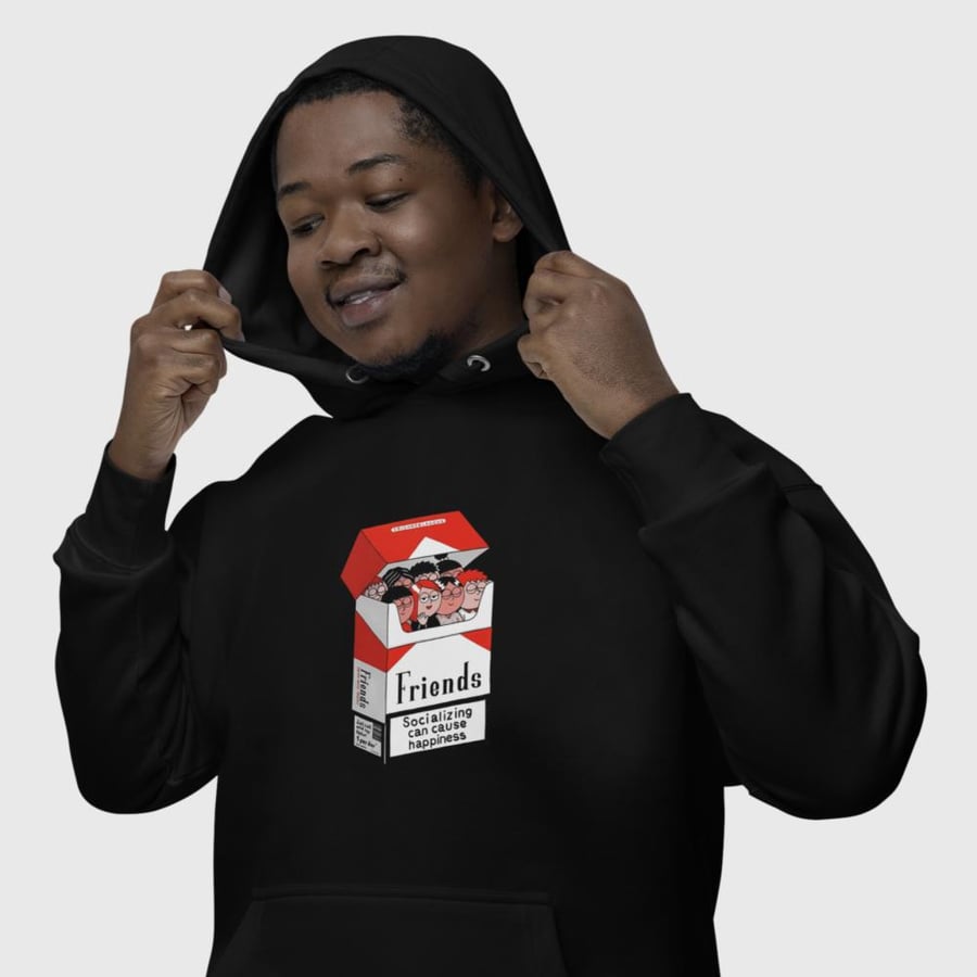 بلوفر مقاس كبير Hoodie Big Size Friends