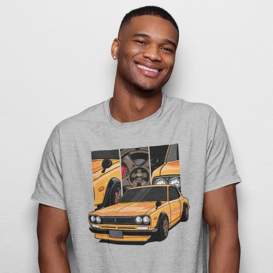 تي شيرت نيسان سكاي لاين T-Shirt Nissan Skyline