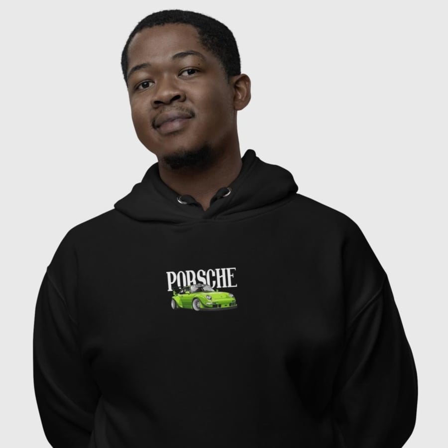 بلوفر مقاس كبير بورش Hoodie Big Size Porsche 911