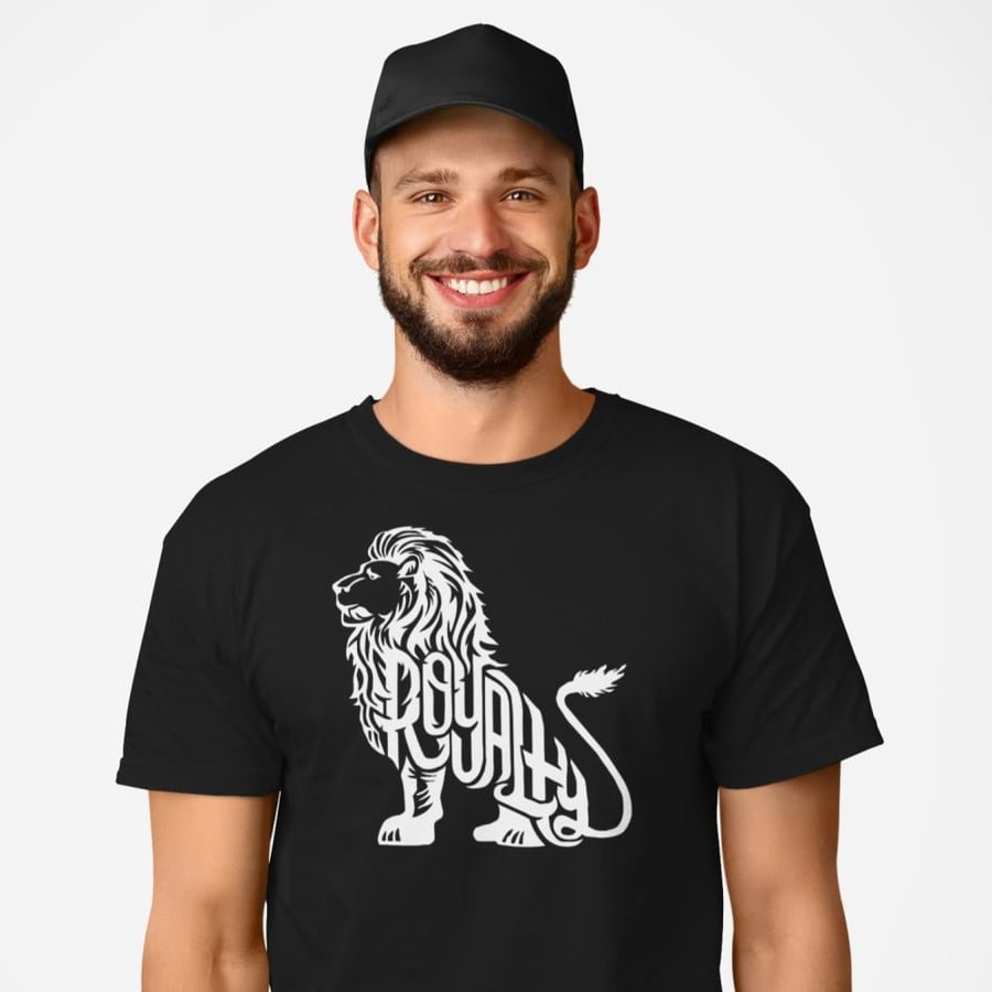 تي شيرت T-Shirt Royalty Lion