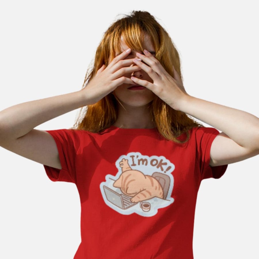 تي شيرت T-Shirt i'm Ok