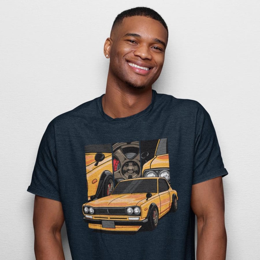 تي شيرت نيسان سكاي لاين T-Shirt Nissan Skyline