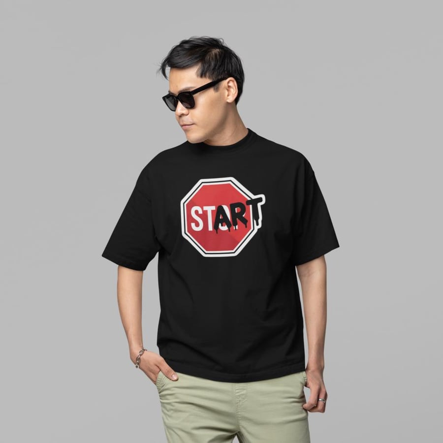 تي شيرت اوفر سايز Oversize T-Shirt START
