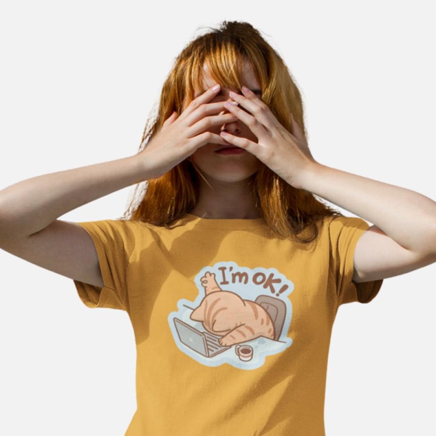 تي شيرت T-Shirt i'm Ok